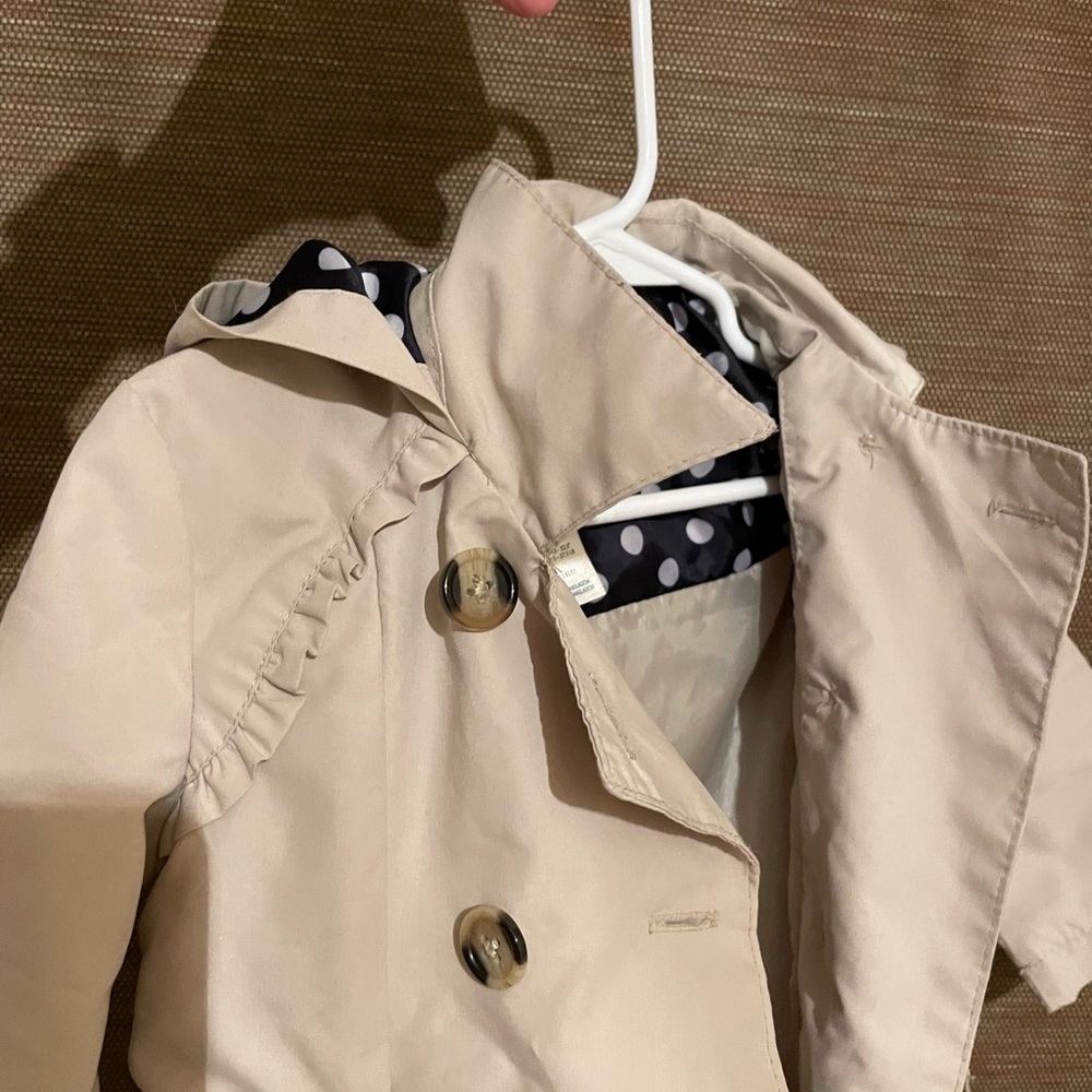 Baby toddler girl peacoat 18 months